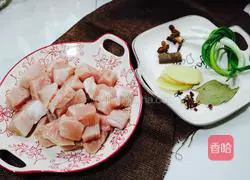 Illustration of making homemade pork floss (bread machine version) 1