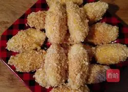 Illustration of how to make fried eggs with bread crumbs 7