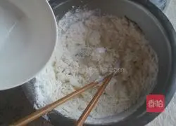 Drawing hollow Illustration of how to make glass meatballs 2