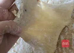 Illustration of how to make brushed bread 1