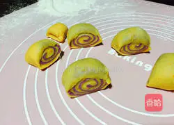 Illustration of how to make chrysanthemum bread 14 