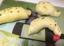 Illustration of how to make butter bread 2