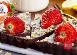 No-bake strawberry chocolate tart recipe 6