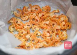 Illustration of making homemade shrimp and meat floss 8