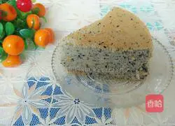 Black Sesame Chiffon Cake Recipe Illustration 22