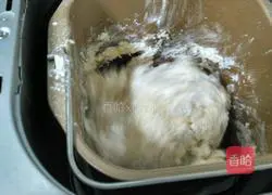 Illustration of how to make bean paste buns 1