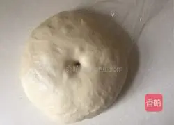 Illustration of how to make squid cheese flower bread 8