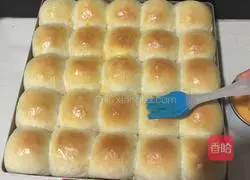 Recipe for making red bean milk-flavored snack buns (bread machine kneading version) 7