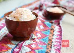 Illustration of homemade shrimp and meat floss 12