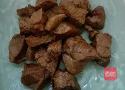 Illustration of how to make meat floss 6