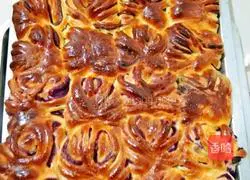 Illustration of how to make bean paste bread 14