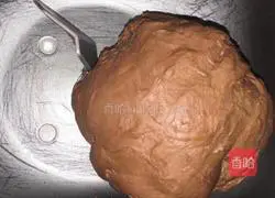 Cocoa red bean bread recipe 2