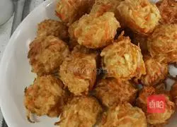 Illustration of how to make radish meatballs 8