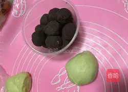 Illustration of making bean paste buns 10