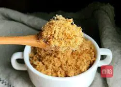 Homemade Illustration of how to make meat floss 8