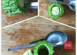 Illustration of Hakka brewed bitter melon 4