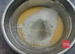 Illustration of how to make fresh milk puffs 3