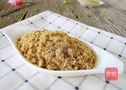 Illustration of homemade meat floss 13