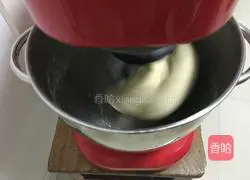 Illustration of how to make bean paste bread 2