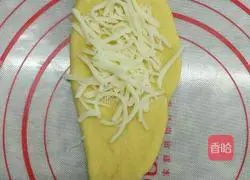 Illustration of how to make bread machine mozzarella cheese meal bag (meat floss meal bag) 7