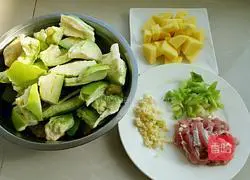 Illustration of how to cook eggplant and potatoes stewed 1