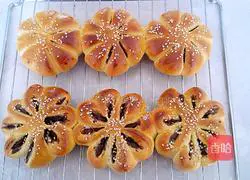  Illustration of how to make bean paste bread 17