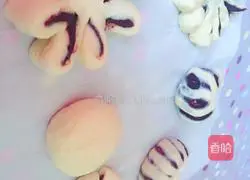 Illustration of how to make bean paste bread 9