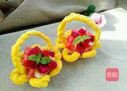 Fruit Basket Bread Recipe Illustration 25