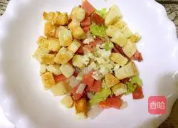 Illustration of how to make Caesar Bread 7