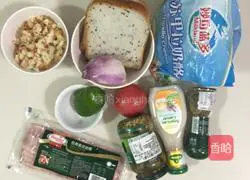 Illustration of how to make Caesar Bread 1