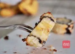 Illustration of how to make crispy bread and banana rolls (sugar-free, oil-free, no need to wash pots and dishes) 8