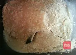 Illustration of how to make meat floss bread rolls 2