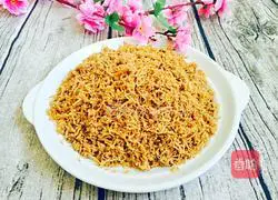 Illustration of homemade meat floss 14