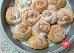 Rose Bread Recipe Illustration 16