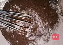 Illustration of how to make cocoa cake 1