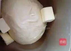 Illustration of how to make hand-shredded meat floss bread 2