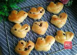 Love Illustration of how to make sweet bean buns 14