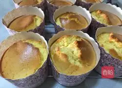 Illustration of how to make original cup chiffon cake (non-collapse method) 19