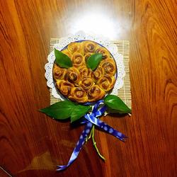 Rose Ham Sausage Bread