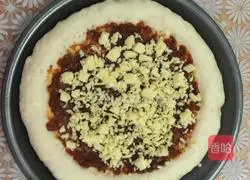 Illustration of how to make bacon pizza 5