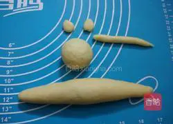 Illustration of how to make kitten bread 4