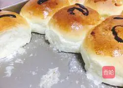 Illustration of how to make bread with chocolate sauce (hand-kneaded bread) 10