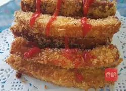 Illustration of how to make soft bread sticks 7