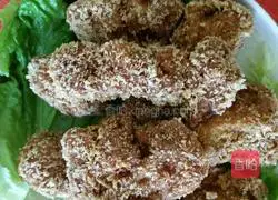 Illustration of how to make fried pork ribs with bread crumbs 7