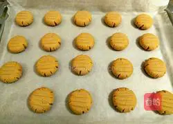 Illustration of how to make creamy peanut butter cookies 13