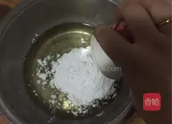 Illustration of how to make peach biscuits 4