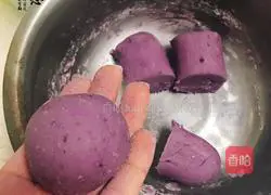 Purple sweet potato mooncake recipe 7