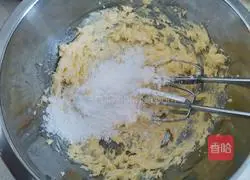 Illustration of how to make blueberry jam love biscuits 2 