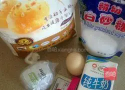 Double-color Illustration of how to make toast 1