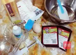 Illustration of how to make moon cakes 1